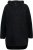 Ulla Popken Teddy Fleece Hooded Zip Neck Sweatshirt Black - Sudaderas y hoodies - 