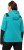 Ulla Popken Contrast Inserts Sweater Knit Hoodie Aquamarine - Sudaderas y hoodies - 