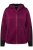 Ulla Popken Contrast Inserts Sweater Knit Hoodie Blackberry - Ulla Popken - Ulla Popken Ropa de Tallas Grandes