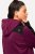 Ulla Popken Contrast Inserts Sweater Knit Hoodie Blackberry - Ulla Popken - Ulla Popken Ropa de Tallas Grandes