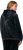 Ulla Popken Tulip Line Print Velour Zip Hoodie Black - Sudaderas y hoodies - 