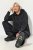 Ulla Popken Sweater Knit Fleece Hoodie Black - Sudaderas y hoodies - Sudaderas, Hoodies y Punto Cómodos
