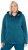 Ulla Popken Sweater Knit Fleece Hoodie Dark Petrol - Sudaderas y hoodies - 