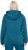 Ulla Popken Sweater Knit Fleece Hoodie Dark Petrol - Sudaderas y hoodies - 