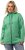 Ulla Popken Melange Knit Fleece Lined Hoodie Spring Green - Sudaderas y hoodies - 