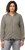 Ulla Popken Drawstring Hem Zip-Up Hoodie Grey - Sudaderas y hoodies - 