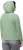 Ulla Popken Drawstring Hem Zip-Up Hoodie Light Green - Sudaderas y hoodies - 