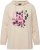 Ulla Popken REBEL LOVE Long Sleeve Graphic Hoodie Vanilla - Sudaderas y hoodies - 