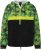 Ulla Popken Mineral Print Quick Dry Hoodie Black - Sudaderas y hoodies - 
