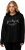 Ulla Popken City Name Graphic Hoodie Black - Sudaderas y hoodies - 