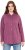 Ulla Popken Cable Knit Long Sleeve Hoodie Berry - Sudaderas y hoodies - 