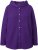 Ulla Popken Cable Knit Long Sleeve Hoodie Deep Violet - Sudaderas y hoodies - 