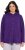 Ulla Popken Cable Knit Long Sleeve Hoodie Deep Violet - Sudaderas y hoodies - 
