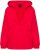 Ulla Popken Plunge Neck Long Sleeve Hoodie Salsa Red - Sudaderas y hoodies - 
