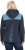 Ulla Popken Waffle Pique Contrast Color Hoodie Navy - Sudaderas y hoodies - 