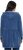 Ulla Popken Indigo Dyed Flounce Panel Hoodie Blue - Sudaderas y hoodies - 