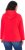 Ulla Popken TRUE Lettering Hoodie Neon Red - Sudaderas y hoodies - 
