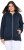 Ulla Popken Decorative Seam Zip-Up Hoodie Navy - Sudaderas y hoodies - 