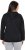 Ulla Popken Eyelet Embroidered Zip-Up Hoodie Black - Sudaderas y hoodies - 