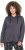 Ulla Popken Snake Detail Zip-Up Hoodie Graphite Grey - Sudaderas y hoodies - 