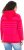 Ulla Popken Oversized Striped Long Sleeve Hoodie Lychee - Sudaderas y hoodies - 