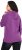 Ulla Popken Rhinestone Drawstring Moon Wash Hoodie Light Plum - Sudaderas y hoodies - 