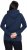 Ulla Popken Relaxed Fit Long Sleeve Hoodie Navy - Sudaderas y hoodies - 