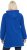 Ulla Popken Color Block Fleece Hoodie Denim Blue - Sudaderas y hoodies - 