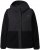 Ulla Popken Mixed Texture Hoodie Black - Sudaderas y hoodies - 