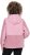 Ulla Popken Mixed Texture Hoodie Wildberry - Sudaderas y hoodies - 