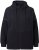 Ulla Popken Mix Fabric Reflective Trim Zip Hoodie Black - Sudaderas y hoodies - 