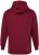 JP1880 Hoodie with Embroidery Aubergine - Sudaderas - Sudaderas 2XL-12XL