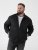 D555 Kent Elastic Rib Hem & Cuffs Harrington Jacket Black - Chaquetas - Chaquetas Tallas Grandes 2XL-8XL