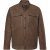 JP1880 Leather Jacket Lambskin Suede Brown - Chaquetas - Chaquetas Tallas Grandes 2XL-8XL