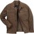 JP1880 Leather Jacket Lambskin Suede Brown - Chaquetas - Chaquetas Tallas Grandes 2XL-8XL