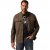 JP1880 Leather Jacket Lambskin Suede Brown - Chaquetas - Chaquetas Tallas Grandes 2XL-8XL