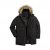 Men Plus Parka With Fur Hood Black - Chaquetas - Chaquetas Tallas Grandes 2XL-8XL
