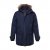 Men Plus Parka With Fur Hood Navy - Chaquetas - Chaquetas Tallas Grandes 2XL-8XL