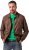 JP1880 Finest Goat Suede Leather Blouson Tobacco Brown - Chaquetas - Chaquetas Tallas Grandes 2XL-8XL