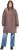 Ulla Popken HYPRAR Triple Function Weatherproof Jacket Taupe - Chaquetas - 