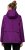 Ulla Popken HYPRAR Water-Repellent Windbreaker Dark Purple - Chaquetas - 