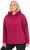 Ulla Popken Softshell Contrast Color Jacket Magenta - Chaquetas - 