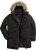 Men Plus Parka With Fur Hood Black - Chaquetas - Chaquetas Tallas Grandes 2XL-8XL