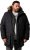 Men Plus Parka With Fur Hood Black - Chaquetas - Chaquetas Tallas Grandes 2XL-8XL