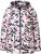 Ulla Popken HYPRAR Water-Repellent Allover Print Jacket Pale Beige - Chaquetas - 