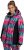Ulla Popken HYPRAR Graphic Stripe Fully Lined Ski Jacket Teal - Chaquetas - 