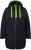Ulla Popken HYPRAR Triple Function Contrast Trim Quilted Lining Jacket Navy - Chaquetas - 