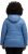 Ulla Popken Reversible Butterfly Print Fully Lined Quilted Jacket Blue Denim - Chaquetas - 