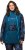 Ulla Popken Asymmetric Triple-Function Performance Ski Jacket Teal - Chaquetas - 