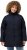 Ulla Popken HYPRAR Heart Quilted Jacket Navy - Chaquetas - 